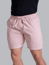 Short Mauricinho Rosa Premium Sarja Bermuda Curta Masculina