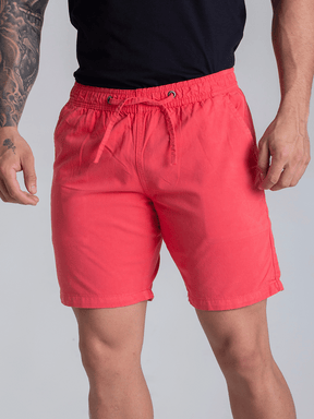 Short Mauricinho Goiaba Sarja Brim Bermuda Curta Masculina