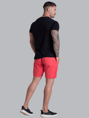 Short Mauricinho Goiaba Sarja Brim Bermuda Curta Masculina